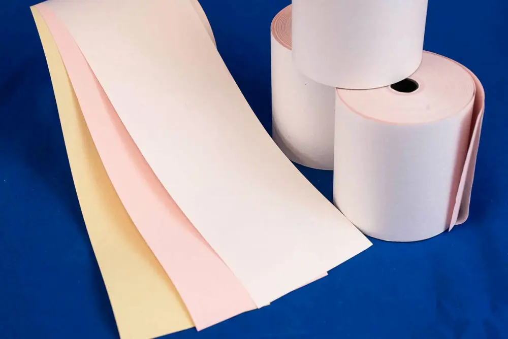 Fabricante de rollos de papel contómetro autocopiativo - Megarolls Peru